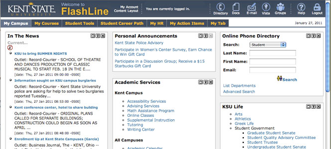 Kent State students will soon have to change their Flashline password