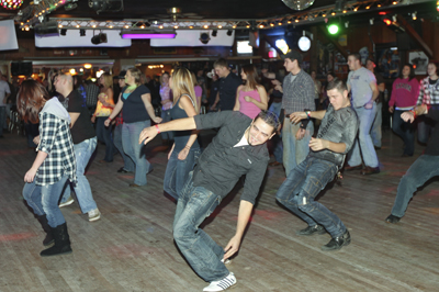 The Dusty Armadillo, located in Rootstown, offers line-dancing lessons every Wednesday from 7-9 p.m.. Photo by Anthony Vence.