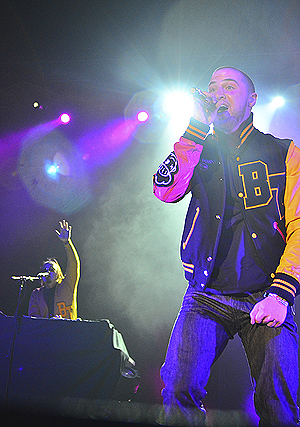 Mike Posner performed at the M.A.C. Center on September 17. Photo by Jacob Byk.