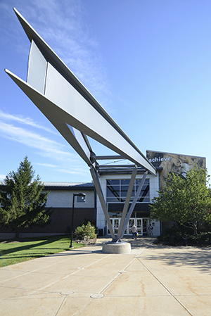The Kent State Recreation and Wellness Center provides many services to students and the Kent community. Photo by Matt Hafley
