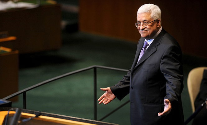 Palestinian+Authority+President+Mahmoud+Abbas+speaks+before+the+General+Assembly+at+the+United+Nations+in+New+York+City%2C+Friday%2C+September+23%2C+2011.+Photo+by+Dennis+Van+Tine%2FAbaca+Press%2FMCT.