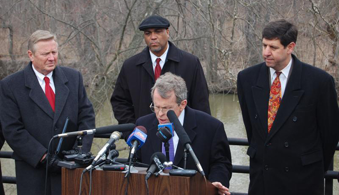 Ohio+Attorney+General+Mike+DeWine+announced+Thursday%2C+Feb.+14+that+Youngstown-based+businessman+Ben+Lupo+has+been+charged+with+violating+the+Clean+Water+Act.+Photo+by+Grant+Engle.