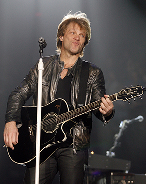 Jon Bon Jovi performs at Intrust Bank Arena in Wichita, Kansas, Thursday, March 11, 2010.