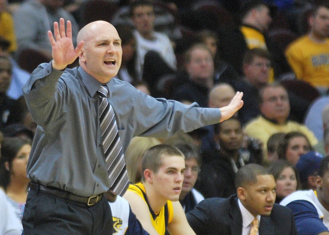 Former mens basketball coach Geno Ford left Kent State in Marcg 2011.