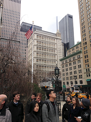 Third year architecture students travelled to New York City for spring break 2014.