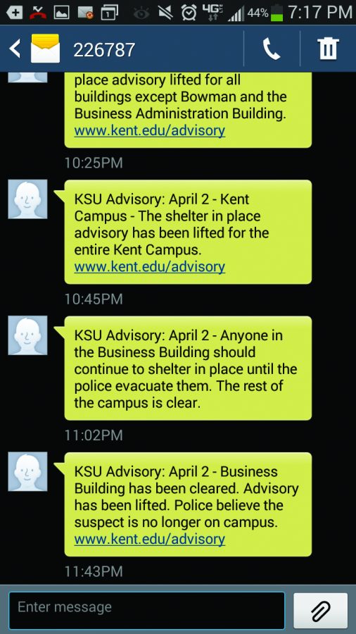Flash Alerts System Text Messages Sent Out During the Lockdown