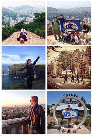 Photos submitted by Kent State students from their study abroad experiences.