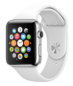The+Apple+Watch+is+expected+to+be+available+in+the+U.S.+in+April.