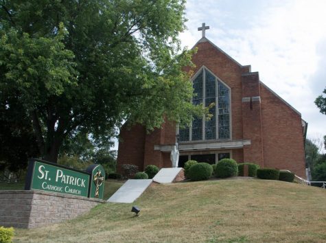 St. Patrick Catholic Church is located at 313 N. Depeyster St.