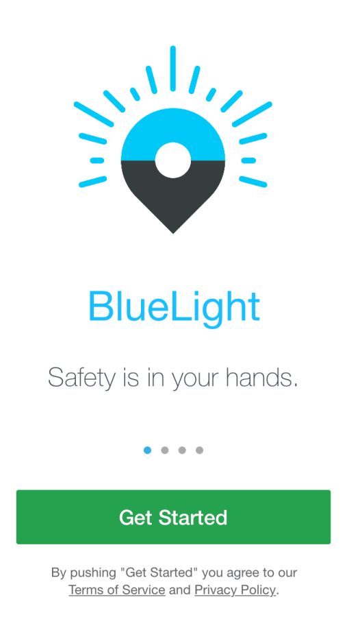 Screenshot of BlueLight. 