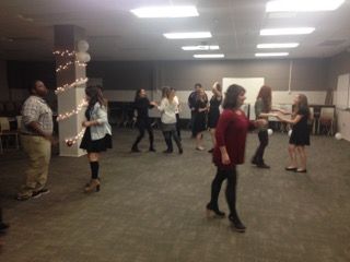 Latin Social Dance Clubs semiformal event Dancing through the Snow Dec. 4 at Studio A in the Twin Towers on campus.