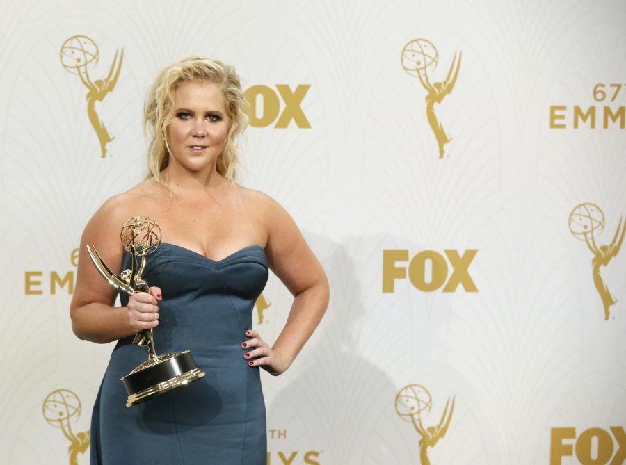 Amy+Schumer+backstage+at+the+67th+Annual+Primetime+Emmy+Awards+at+the+Microsoft+Theater+in+Los+Angeles+on+Sunday%2C+Sept.+20%2C+2015.