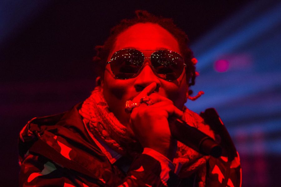 Rapper Future performs at Kent State on Saturday, Jan. 23, 2016. He recently won the Much Music Video Award in 2015 for best hip hop video for “DnF” featuring Drake and P Reign.