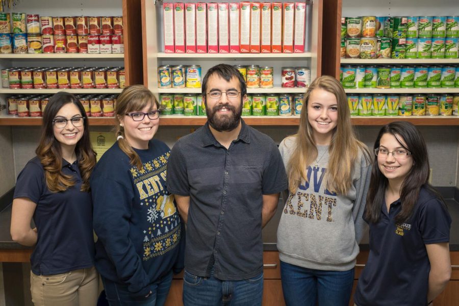 The Student Leadership and Activities Board (SLAB) at Kent State Stark started a food pantry to help students, faculty and staff.