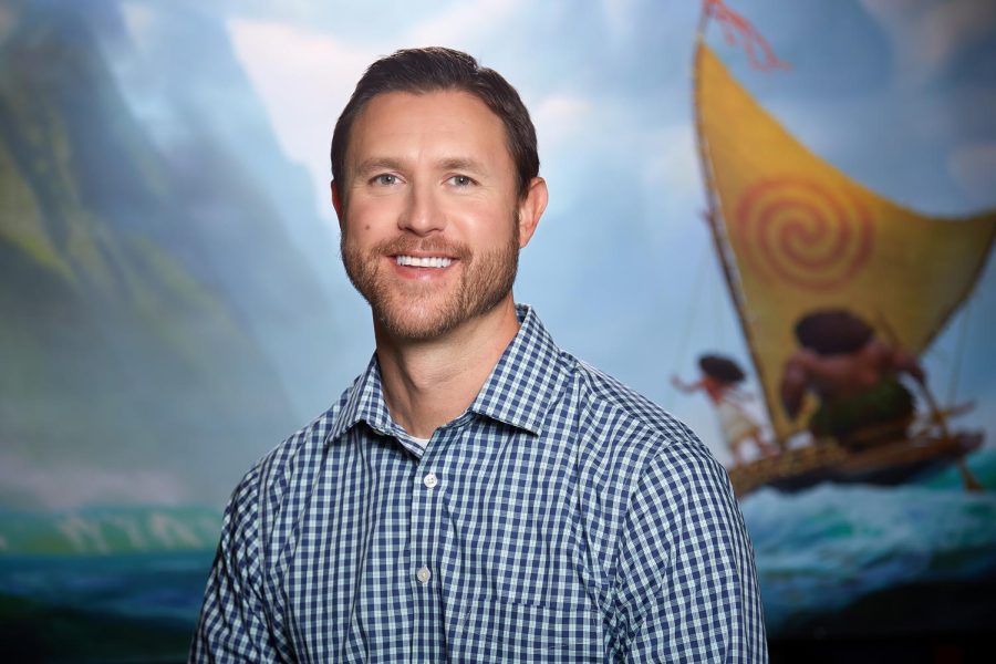 Andy Harkness, art director of Moana. Photo by Alex Kang. ©2016 Disney. All Rights Reserved.