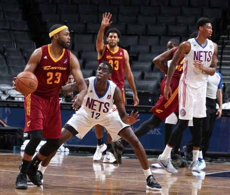 Evans in a game against Long Island at the Barclays Center in Brooklyn, N.Y. on Nov. 23. 