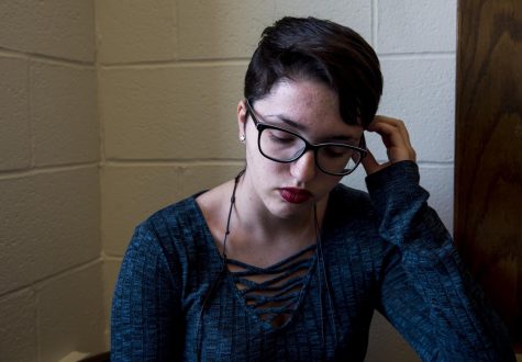 Hope Garman is a sophomore at Kent State University studying Integrated Language Arts. Last summer Garman was diagnosed with Generalized Anxiety Disorder and Depression, and has suffered from type a Obsessive Compulsive Disorder. “A lot of the time I feel alone, and that I can’t talk to anyone.” said Garman.