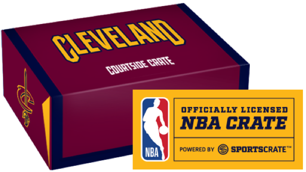 The Cleveland Cavaliers box from Sports Crate.