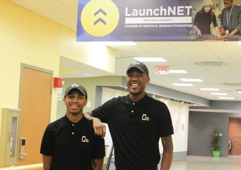  Paris Johns (left) and Abu Konteh Jr. used LaunchNET to get their company up and running.
