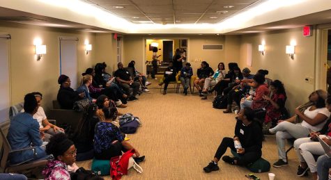 Women gather as Where Do Black Women Go to Cry educates undergrads, grads and faculty on mental health awareness in the black community.