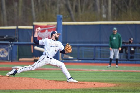 Robert Zeigler came on in relief to pitch for Kent State on April 21, 2018, during the Flashes 5-3 loss to Ohio in 12 innings. The Flashes would go on to drop the series against the Bobcats. 