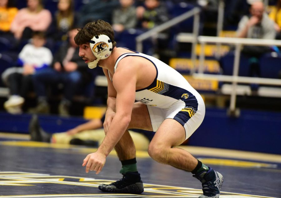 Anthony+Tutolo%2C+who+wrestles+at+133+pounds%2C+is+one+of+four+Kent+State+wrestlers+competing+in+this+weekends+NCAA+Championships.