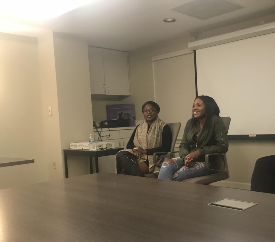 Vanessa Michelle (left) and Assata Cheers (right) share what it means to find creativity at Where Do Black Women Go to Create? Nov. 7 2018.