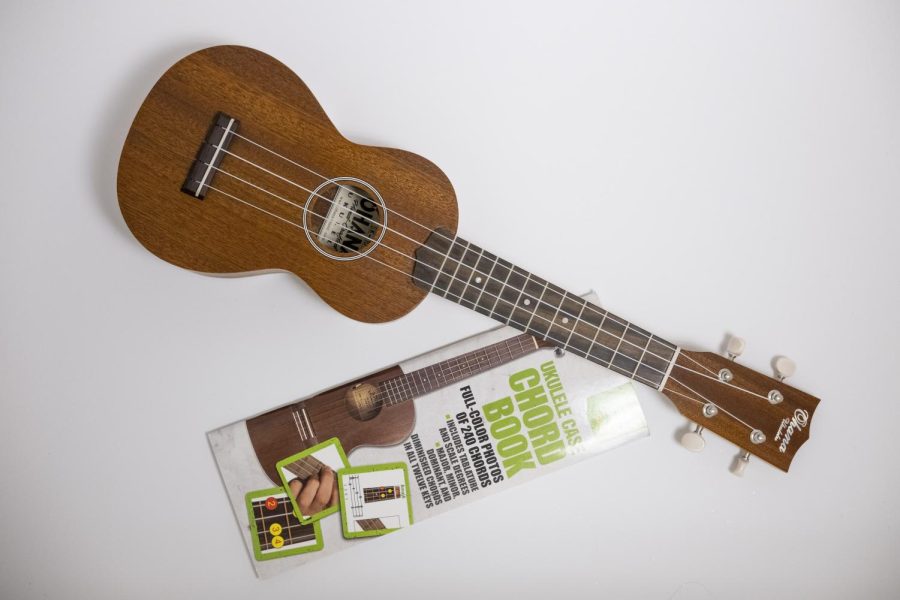 A ukulele from Woody's Music