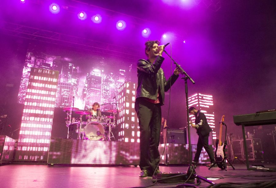 Matthew+Healy+of+the+band+The+1975+performs+in+concert+during+night+one+of+the+Radio+104.5+10th+Birthday+Show+at+BB%26amp%3BT+Pavilion+on+Saturday%2C+May+13%2C+2017%2C+in+Camden%2C+N.J.+%28Photo+by+Owen+Sweeney%2FInvision%2FAP%29