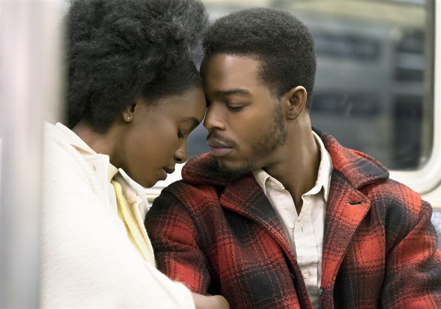Tish (Kiki Layne) and Fonny (Stephan James) in If Beale Street Could Talk.