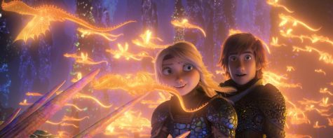 Astrid (America Ferrera) and Hiccup (Jay Baruchel) venture into the dragons’ realm in DreamWorks Animations “How to Train Your Dragon: The Hidden World,” directed by Dean DeBlois.