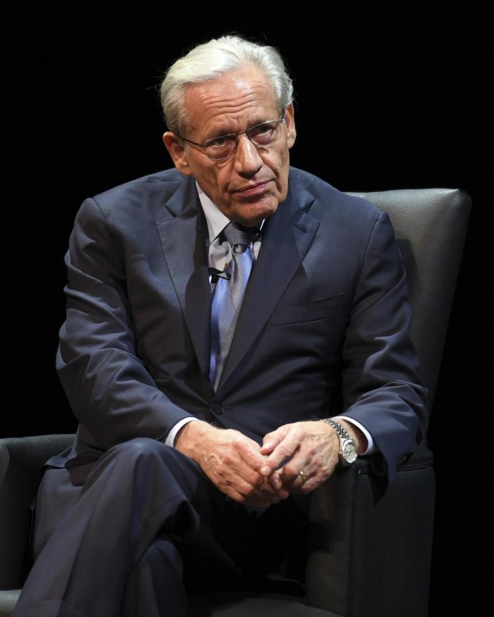Bob+Woodward+speaks+during+An+Evening+with+Bob+Woodward+discussing+his+new+book+FEAR+Trump+in+the+White+House+at+Coral+Springs+Center+for+the+Arts+on+October+15%2C+2018+in+Coral+Springs%2C+Florida.%C2%A0