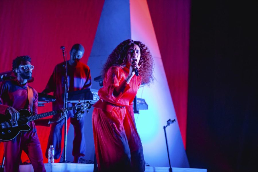 Singer-songwriter Solange Knowles performs onstage at Day For Night Festival on December 17, 2017 in Houston, Texas. 