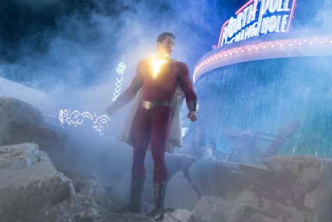 Zachary Levi in “Shazam!,” which earned $53.5 million over the weekend in North America and nearly $156 million worldwide. Credit