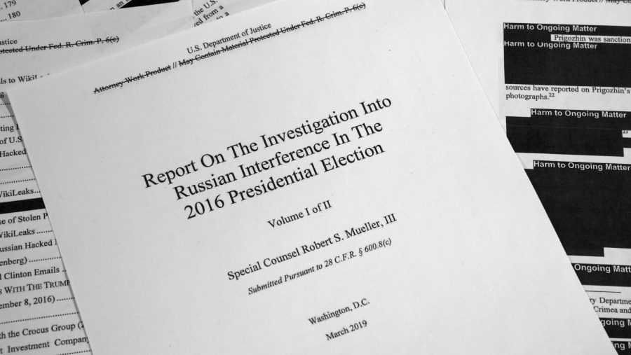 AG William Barr released the Mueller report, with redactions.
