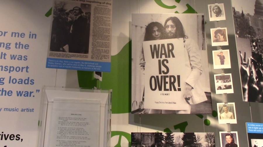 The May 4 Visitors Center located in Taylor Hall has plenty of displays about the events that took place on May 4, 1970. 