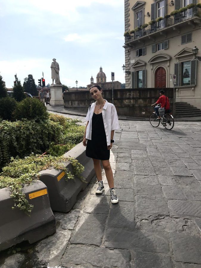 Emily is studying abroad at Kent State's Florence campus this semester.