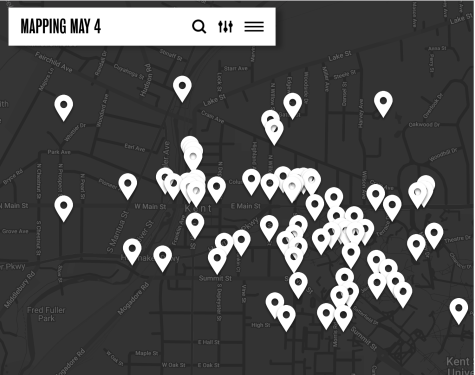 Photo courtesy of the Mapping May 4 website. 