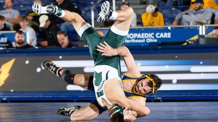 Kent State competes with Michigan State on Saturday Nov. 16. Photo is courtesy of Kent State athletics. 