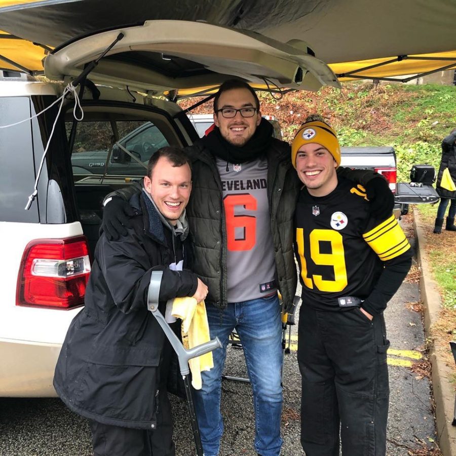 We were able to go with Jared to both Steelers/Browns games this past season. Both games were wild!