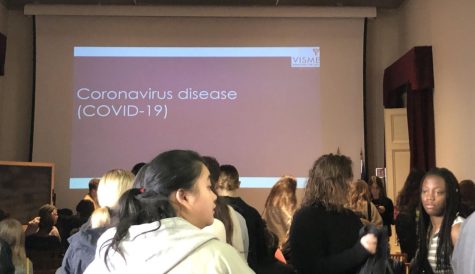 Kent State Florence held a conference about the coronavirus at the Palazzo Vettori on Feb. 26, 2020. 