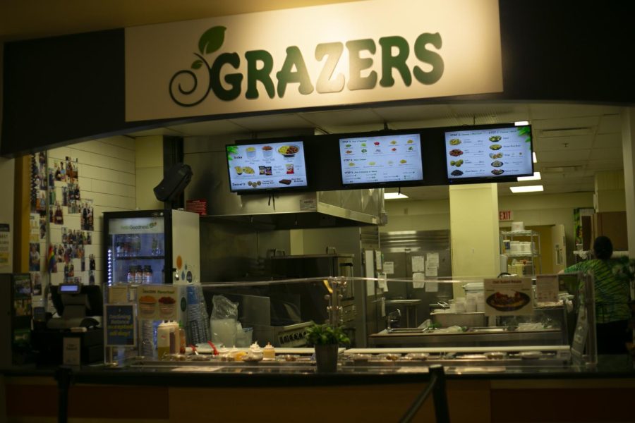 The Grazers location within the Kent State Student Center, photographed on Friday, March 6, 2020. 