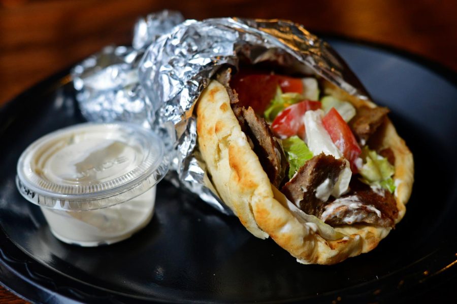 A gyro from EuroGyro, located in downtown Kent. FILE.