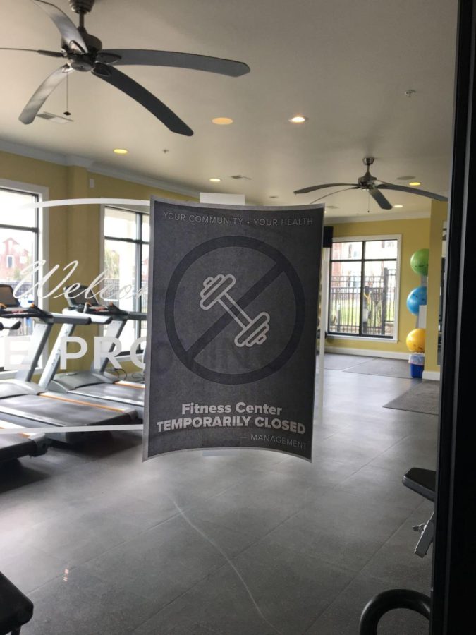 The Province shut down all amenities on March 14, including its fitness center. 