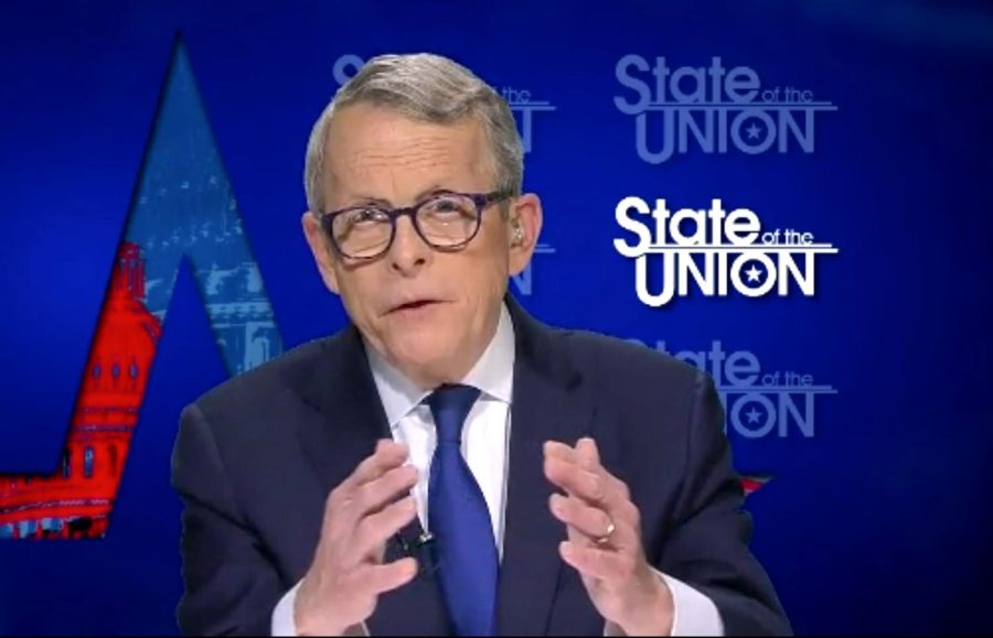 Ohio Gov. Mike DeWine talks about extending school closures through the end of the academic year on CNN's State of the Union on March 15, 2020. 
