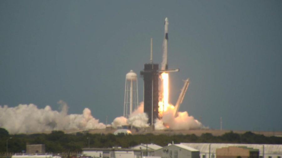 A SpaceX rocket and spacecraft carrying two NASA astronauts soared into outer space Saturday — marking the first time humans have traveled into Earths orbit from US soil in nearly a decade.