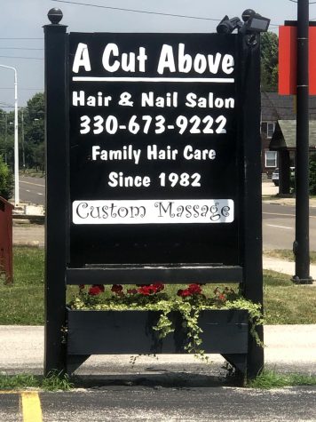 A Cut Above Kent is located on 820 N. Mantua St. in Kent, Ohio. The salon reopened on May 15 after being shutdown for eight weeks and two days due to Covid-19.