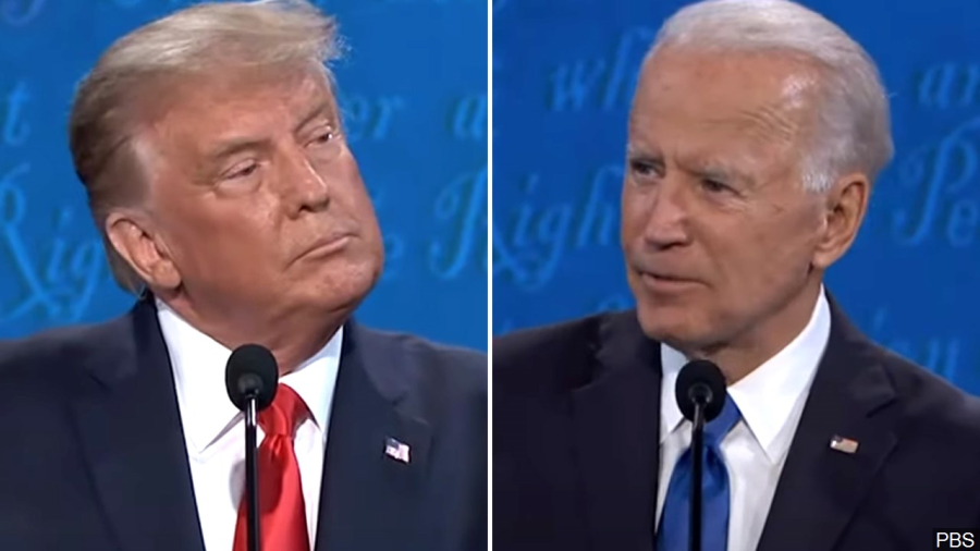 fter a raucous first debate led organizers to introduce a mute button, the second and final meeting between President Donald Trump and Democratic challenger Joe Biden was a downright civil affair.