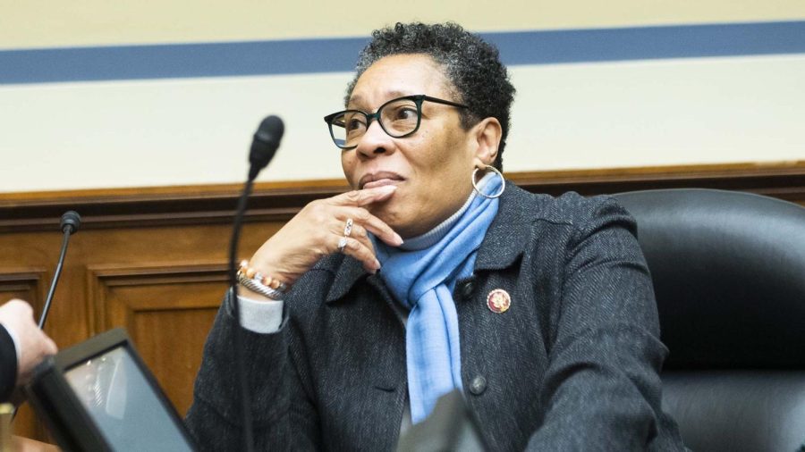 Rep. Marcia Fudge, D-Ohio attends an event to dedicate the Oversight and Reform Committee hearing room to the late Chairman Elijah Cummings, D-Md., in Rayburn Building on Thursday, February 27, 2020. 