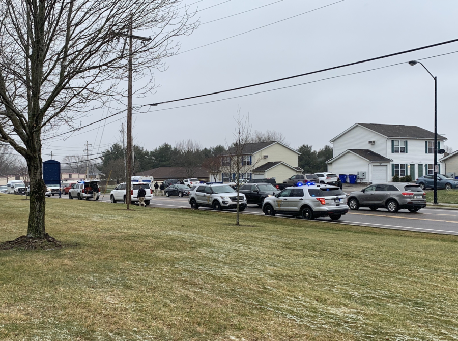 The Kent Police Department is reporting no fatalities after an officer-involved shooting occurred Saturday morning, according to a press release from Lt. Mike Lewis.
